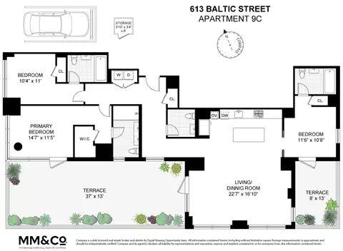613 Baltic St #9C, Brooklyn, NY 11217