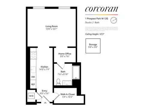 1 Prospect Park W #2G, Brooklyn, NY 11215