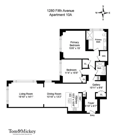 1280 5th Ave #10A, New York, NY 10029