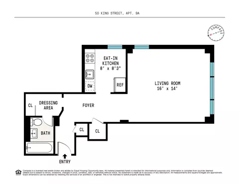 50 King St #9A, New York, NY 10014