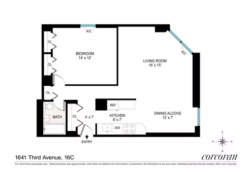 1641 3rd Ave #16C, New York, NY 10128