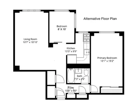 361 Clinton Ave #3A, Brooklyn, NY 11238