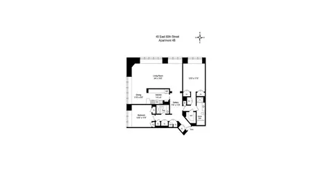 45 E 80th St #4B, New York, NY 10075