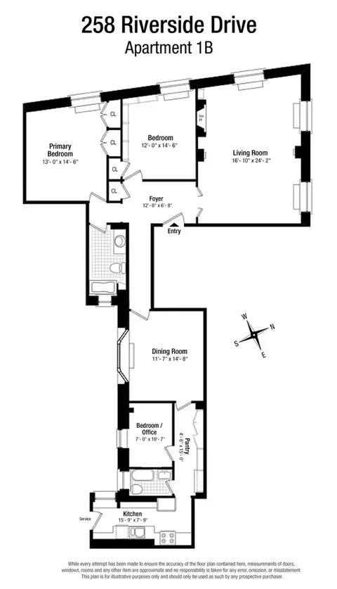 258 Riverside Dr #1B, New York, NY 10025