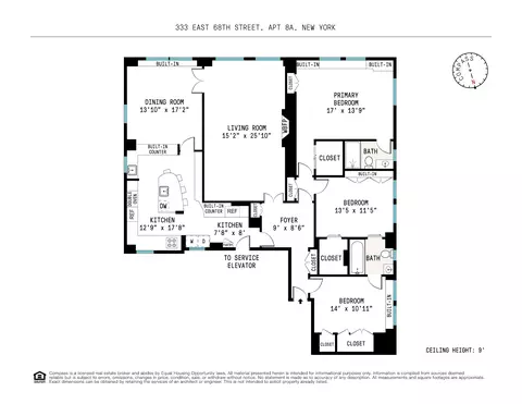333 E 68th St #8A, New York, NY 10065