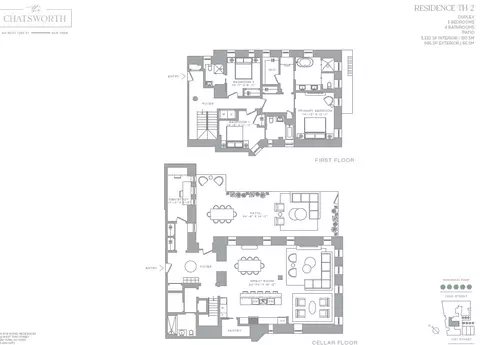 344 W 72nd St #TH2, New York, NY 10023