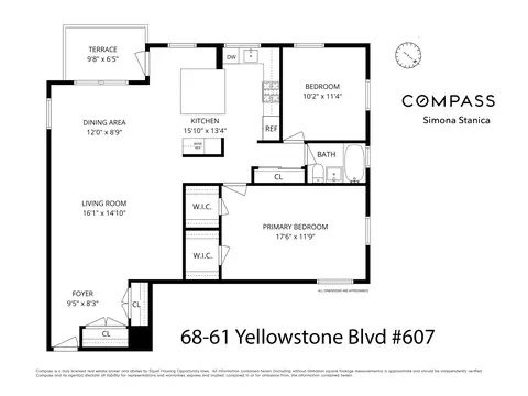68-61 Yellowstone Blvd #607, New York City, NY 11375