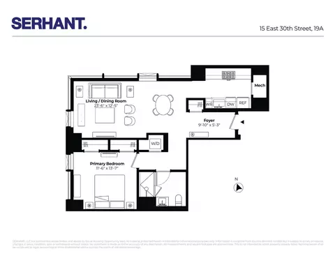 15 E 30th St #19A, New York, NY 10016