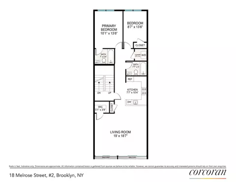 20 Melrose St #2, Brooklyn, NY 11206