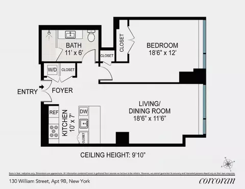 130 William St #10B, New York, NY 10038