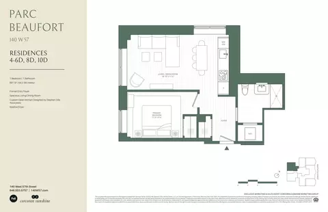 140 W 57th St #6D, New York, NY 10019