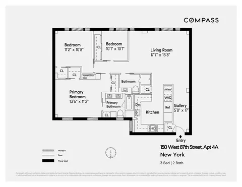 150 W 87th St #4A, New York, NY 10024