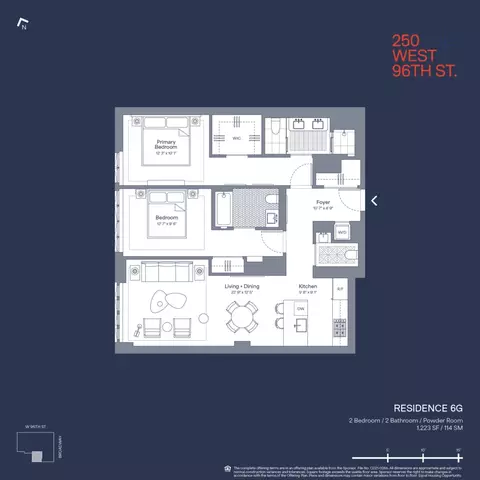 250 W 96th St #6G, New York, NY 10025