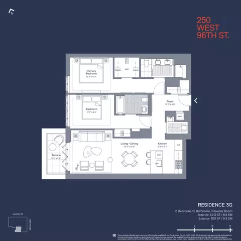 250 W 96th St #3G, New York, NY 10025