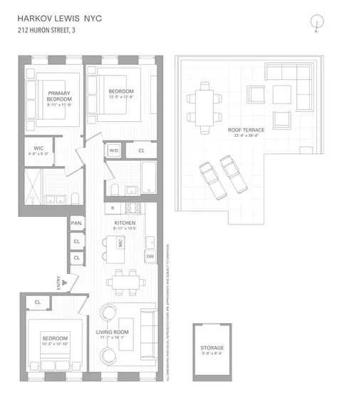 212 Huron St #3, Brooklyn, NY 11222