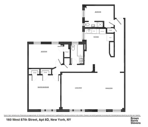 160 W 87th St #8D, New York, NY 10024
