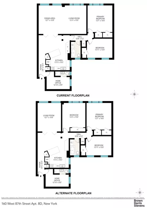 160 W 87th St #8D, New York, NY 10024