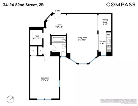 34-24 82nd St #2B, New York City, NY 11372