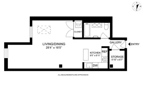 91 Grand Ave #3G, Brooklyn, NY 11205