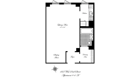 465 W 23rd St #4H, New York, NY 10011