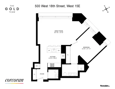 500 W 18th St #W15E, New York, NY 10011