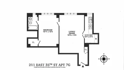 211 E 35th St #8G, New York, NY 10016
