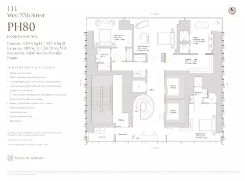111 W 57th St #PH80, New York, NY 10019