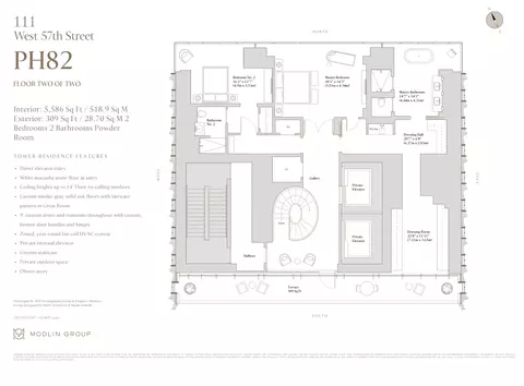 111 W 57th St #PH82, New York, NY 10019