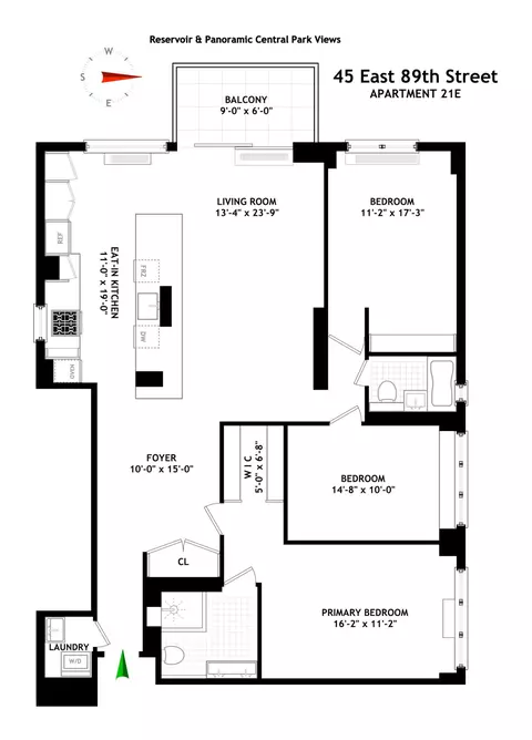 45 E 89th St #21E, New York, NY 10128