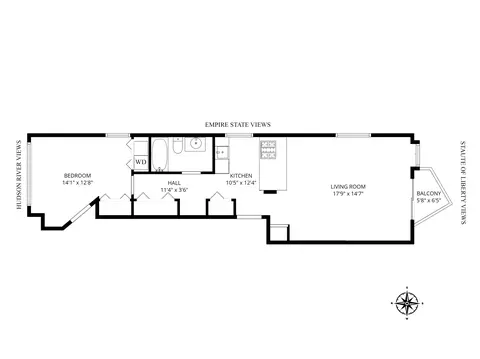 164 Bank St #10B, New York, NY 10014