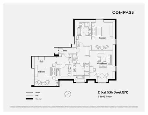 2 E 55th St #918W17, New York, NY 10022