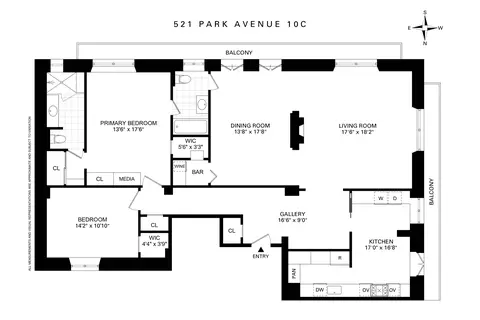 521 Park Ave #10C, New York, NY 10065
