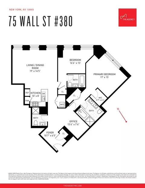 75 Wall St #38O, New York, NY 10005