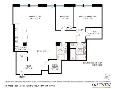 65 W 13th St #5E, New York, NY 10011