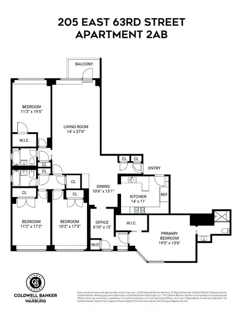205 E 63rd St #2AB, New York, NY 10065