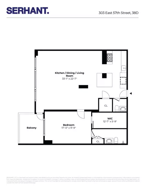 303 E 57th St #38D, New York, NY 10022
