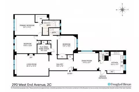 290 W End Ave #2C, New York, NY 10023