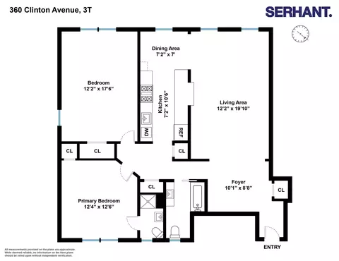 360 Clinton Ave #3T, Brooklyn, NY 11238