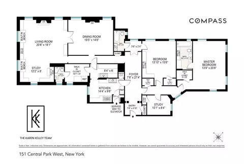 151 Central Park W #5W, New York, NY 10023