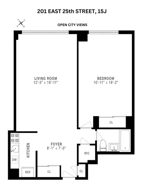 201 E 25th St #15J, New York, NY 10010