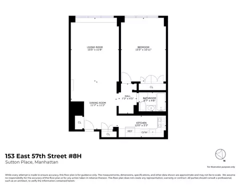 153 E 57th St #8H, New York, NY 10022