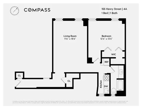 155 Henry St #4A, Brooklyn, NY 11201