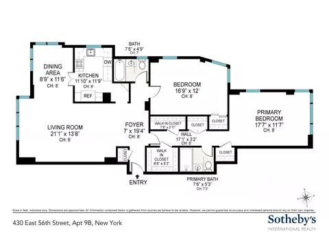 430 E 56th St #9B, New York, NY 10022