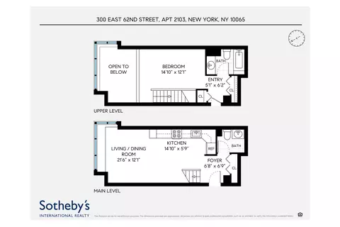 300 E 62nd St #2103, New York, NY 10065