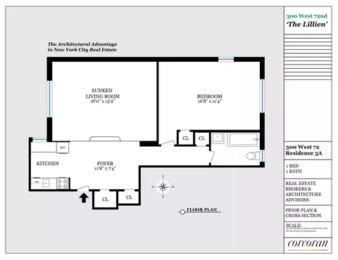 300 W 72nd St #3A, New York, NY 10023