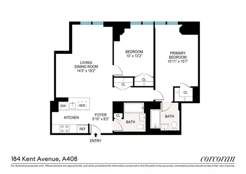 184 Kent Ave #A408, Brooklyn, NY 11249