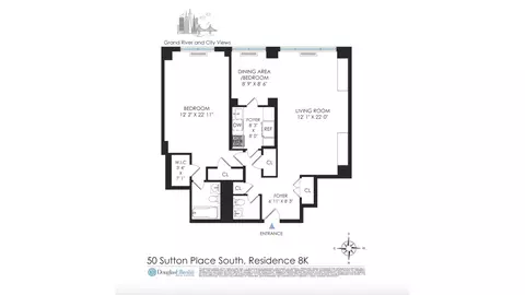 50 Sutton Pl S #8K, New York, NY 10022