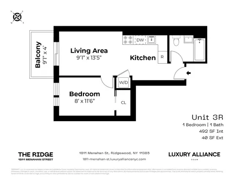 1811 Menahan St #3R, Ridgewood, NY 11385