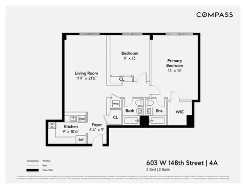 603 W 148th St #4A, New York, NY 10031
