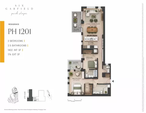 6 Garfield Pl #PH1201, Brooklyn, NY 11215